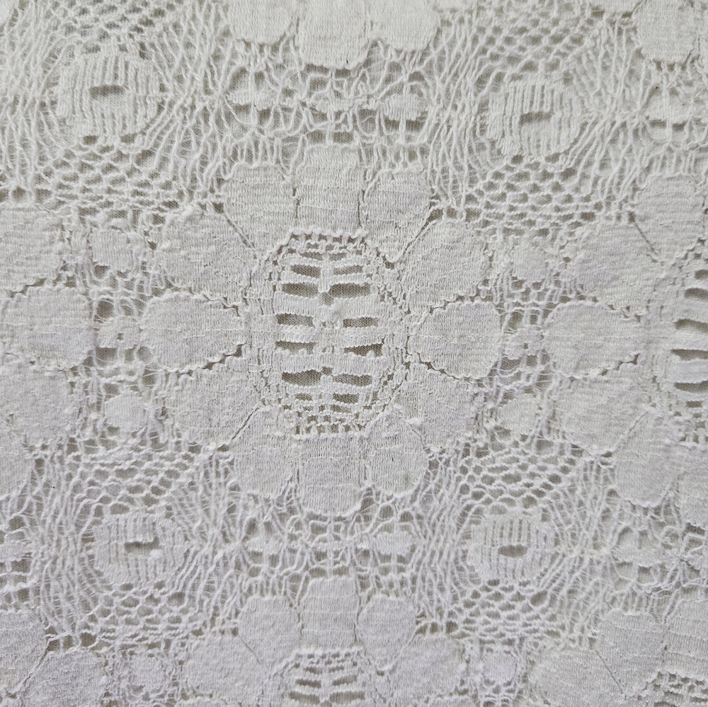 Lilla P Lace Pullover Short Sleeve Top - Picture 2 of 11
